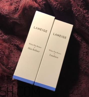 兰芝臻白净透水乳套装使用心得_产品评测