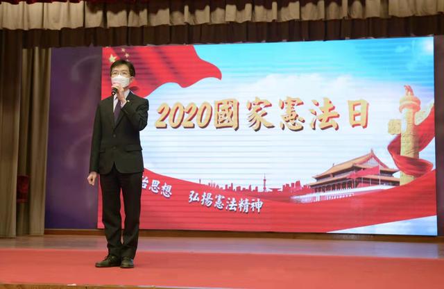 香港学校回归升旗(香江来信升挂国旗举行升旗典礼)(5)