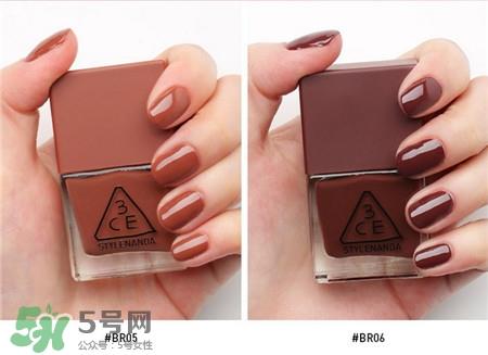 3ce指甲油色号,3ce指甲油试色,3ce指甲油推荐