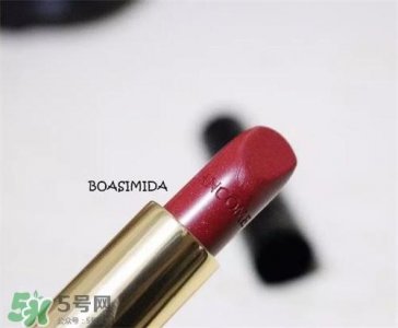 ​兰蔻菁纯唇膏192试色 兰蔻丝绒唇膏192试色图