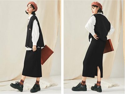 ​胖人冬天穿什么裙子好看 胖女人冬天穿什么裙子好看