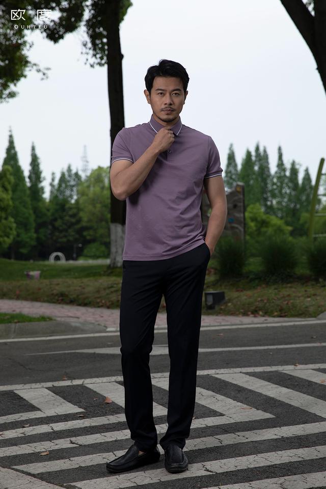 polo衬衫潮男搭配(穿搭分享值得私藏的商务休闲男装POLO)(4)