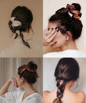 丝巾的搭配,又到春季丝巾的季节,你的丝巾怎么搭配,你的丝巾怎么系啊?图8